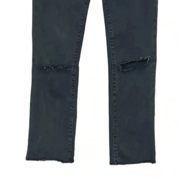 Frame Le High Straight Denim Jeans Grey Size 26 - Picture 2 of 10